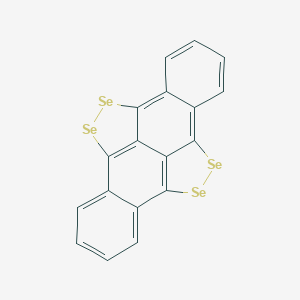 molecular formula C18H8Se4 B085450 5,6,11,12-Tetraselenotetracene CAS No. 193-45-3