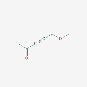 molecular formula C6H8O2 B085452 5-methoxypent-3-yn-2-one CAS No. 13286-13-0