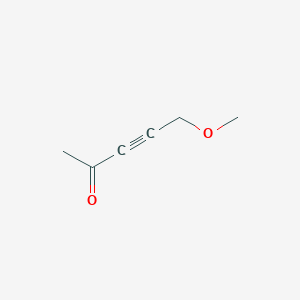 molecular formula C6H8O2 B085452 5-Methoxy-3-pentyn-2-one CAS No. 13286-13-0