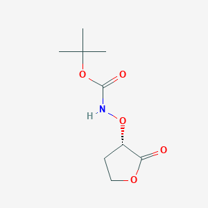 (S)-tert-Butyl (2-oxotetrahydrofuran-3-yl)oxycarbamate
