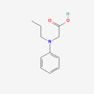molecular formula C11H15NO2 B8545364 N-Phenyl-N-propylglycine 