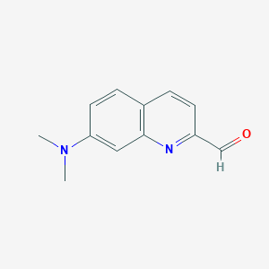 7-(Dimethylamino)quinoline-2-carbaldehyde