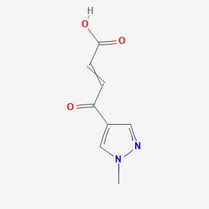 3-(1-Methyl-4-pyrazolylcarbonyl)acrylic acid