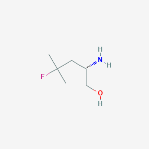 (2S)-2-amino-4-fluoro-4-methylpentan-1-ol