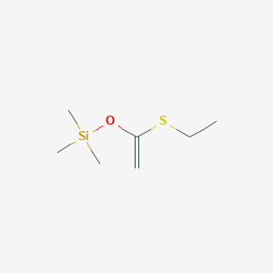 Silane, [[1-(ethylthio)ethenyl]oxy]trimethyl-