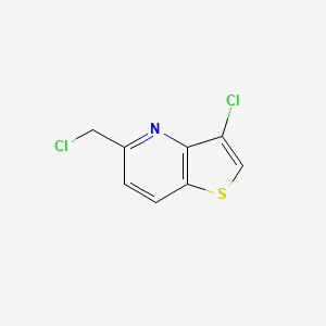 3-Chloro-5-(chloromethyl)thieno[3,2-b]-pyridine