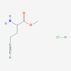 Methyl 2-aminohex-5-ynoate hydrochloride