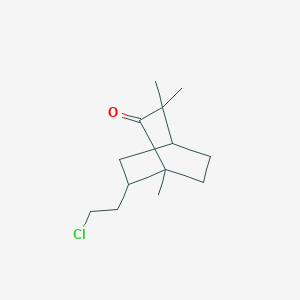 6-(2-Chloroethyl)-1,3,3-trimethylbicyclo[2.2.2]octan-2-one
