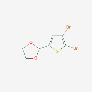 2-(4,5-Dibromo-2-thienyl)-1,3-dioxolane