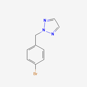 2-(4-bromobenzyl)-2H-1,2,3-triazole