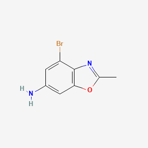 4-Bromo-2-methyl-6-amino-benzooxazole