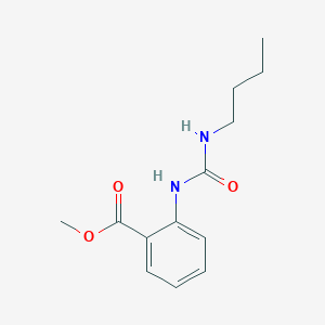 Methyl 2-(3-n-butylureido)-benzoate