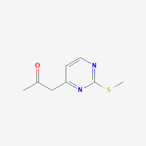 1-(2-Methylsulfanyl-pyrimidin-4-yl)-propan-2-one