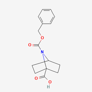 7-[(Benzyloxy)carbonyl]-7-azabicyclo[2.2.1]heptane-1-carboxylic acid