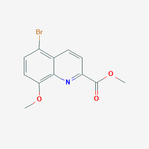 Methyl 5-bromo-8-methoxyquinoline-2-carboxylate