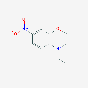 4-ethyl-3,4-dihydro-7-nitro-2H-1,4-benzoxazine