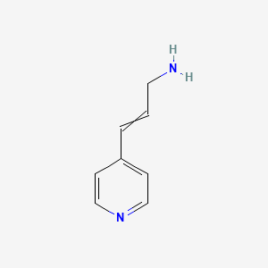 molecular formula C8H10N2 B8546312 3-Pyridine-4-yl-allylamine 