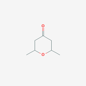 B085464 2,6-Dimethyldihydro-2H-pyran-4(3H)-one CAS No. 1073-79-6