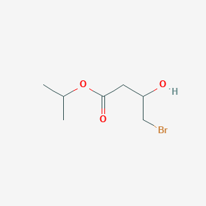 Propan-2-yl 4-bromo-3-hydroxybutanoate