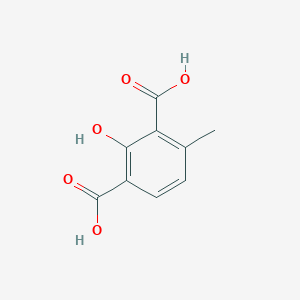 2-Hydroxy-4-methylbenzene-1,3-dioic acid