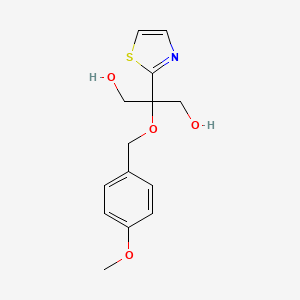 2-(4-Methoxybenzyloxy)-2-(thiazol-2-yl)propane-1,3-diol
