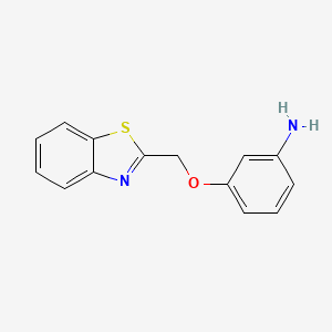 3-[(2-Benzthiazolyl)methoxy]aniline