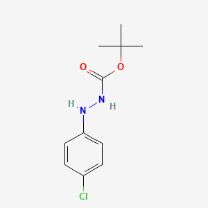 tert-Butyl 2-(4-chlorophenyl)hydrazinecarboxylate