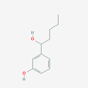3-(1-Hydroxypentyl)phenol