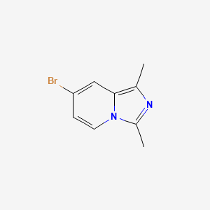 7-Bromo-1,3-dimethylimidazo[1,5-a]pyridine