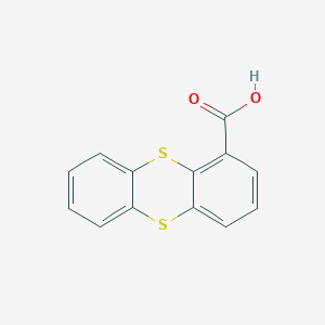 molecular formula C13H8O2S2 B8546669 Thianthrene-1-carboxylic acid CAS No. 96248-95-2