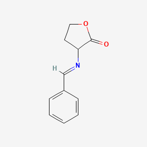 3-(Benzylideneamino)tetrahydrofuran-2-one