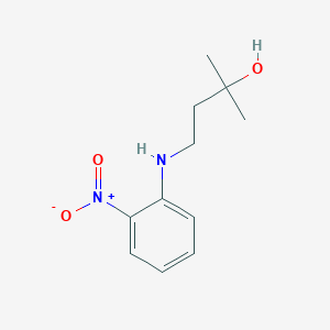 2-Methyl-4-[(2-nitrophenyl)amino]-2-butanol