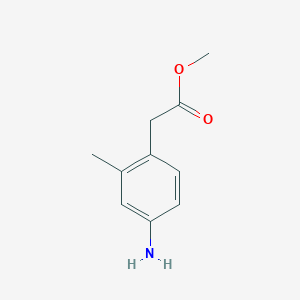 (4-Amino-2-methyl-phenyl)-acetic acid methyl ester