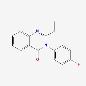 2-Ethyl-3-(4-fluorophenyl)-3H-quinazolin-4-one