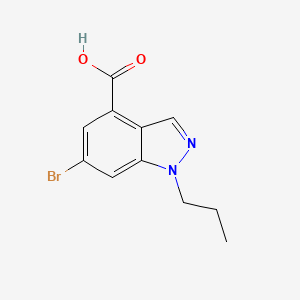 6-bromo-1-propyl-1H-indazole-4-carboxylic acid