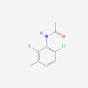 molecular formula C9H9ClFNO B8547167 N-(6-Chloro-2-fluoro-3-methyl-phenyl)-acetamide 