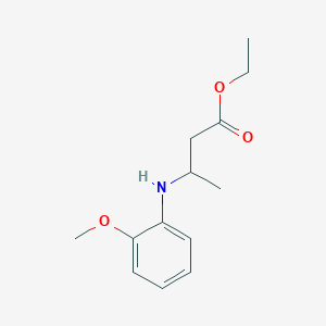Ethyl 3(2'-methoxyphenylamino)butyrate