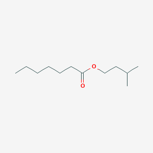 molecular formula C12H24O2 B085472 3-Methylbutyl heptanoate CAS No. 109-25-1