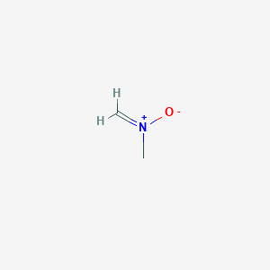 molecular formula C2H5NO B8547418 Methanamine, N-methylene-, N-oxide CAS No. 54125-41-6