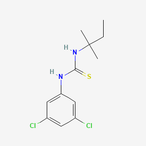 N-(3,5-dichlorophenyl)-N'-t-pentylthiourea
