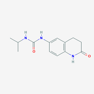 1-Isopropyl-3-(2-oxo-1,2,3,4-tetrahydroquinolin-6-yl)urea