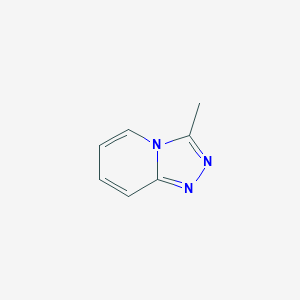 molecular formula C7H7N3 B085475 3-Methyl-[1,2,4]triazolo[4,3-a]pyridine CAS No. 1004-65-5