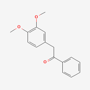 molecular formula C16H16O3 B8547687 3,4-Dimethoxy-2-phenylacetophenone 
