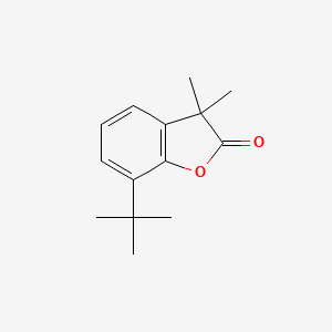 7-tert-Butyl-3,3-dimethyl-1-benzofuran-2(3H)-one