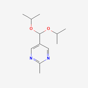 5-(Diisopropoxymethyl)-2-methylpyrimidine