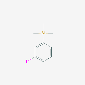 molecular formula C9H13ISi B8548205 Silane, (3-iodophenyl)trimethyl- CAS No. 63520-49-0