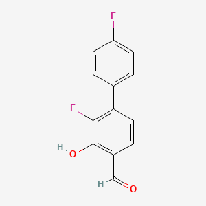 2,4'-Difluoro-3-hydroxy-[1,1'-biphenyl]-4-carbaldehyde