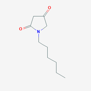 1-Hexyl-1H-pyrrole-2,4-dione