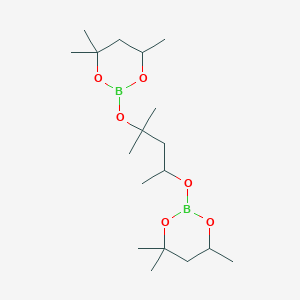 molecular formula C18H36B2O6 B085486 trihexyleneglycol biborate CAS No. 100-89-0