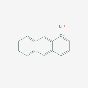 molecular formula C14H9Li B8548604 lithium;1H-anthracen-1-ide CAS No. 41407-65-2
